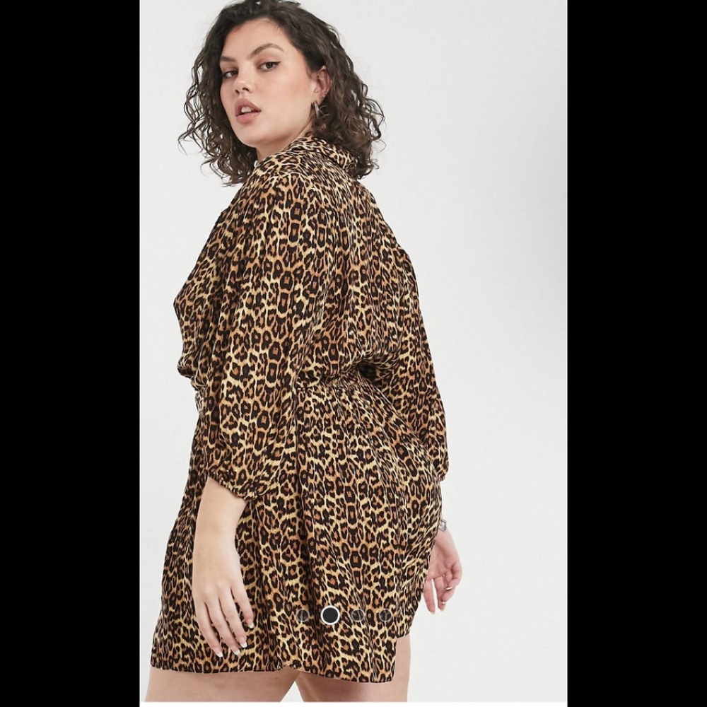 ASOS Cheetah romper never worn